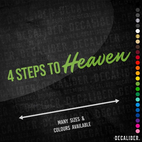 Steps heaven sticker - to,