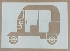Mylar Stencil Tuc Tuc