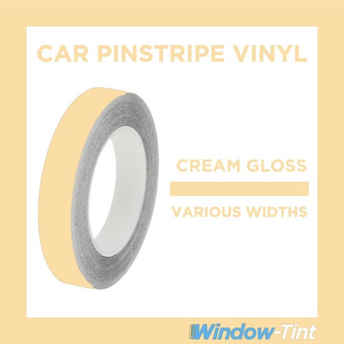 Cream gloss pin stripe - pin,