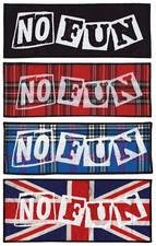 Seditionaries NO FUN Sew-on