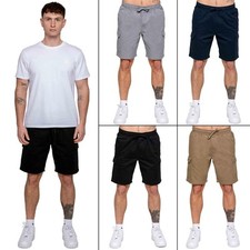 Kruze Mens Shorts Cargo Combat