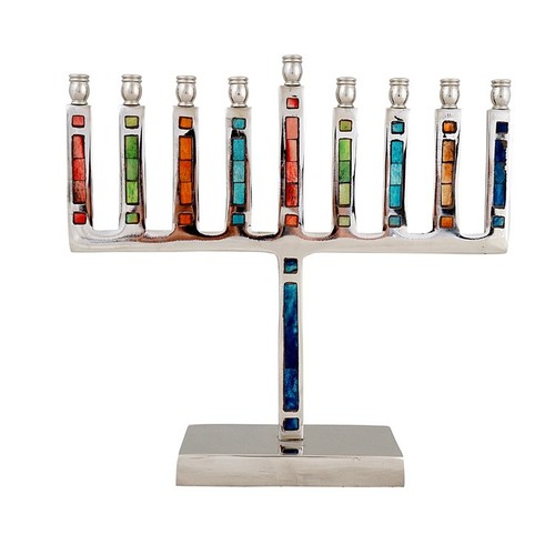 Menorah chanukiah multi - menorah, color