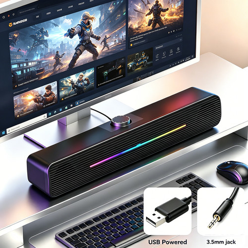 Surround sound led computer - surround,