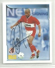 Dale Gordon - MIDDLESBROUGH - Signed Merlin FAPL 1999 Sticker [Unused]