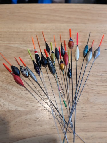 Job lot pole floats - job,