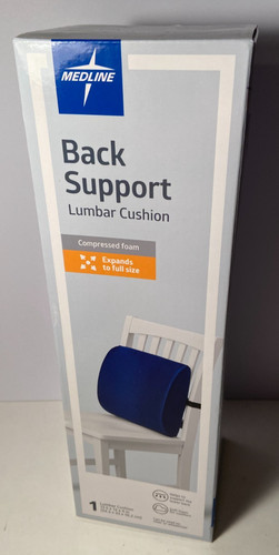 New medline contoured lumbar - new,