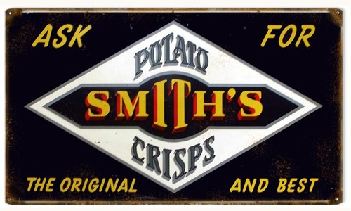 Vintage style metal sign - vintage,