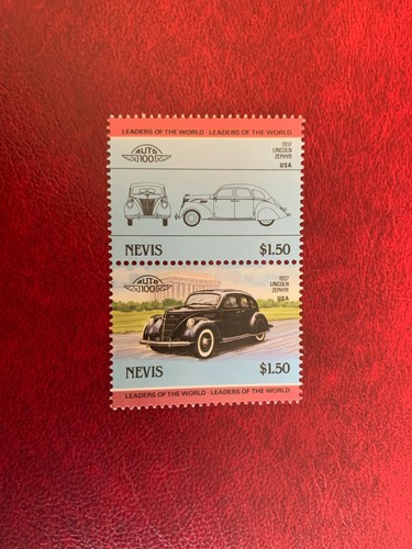 Nevis 1984 mnh auto - auto, 100