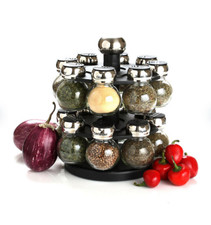 Olde Thompson Spice Rack with Spices