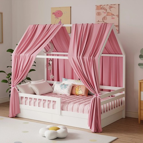 Muslin bunk bed canopy - muslin,