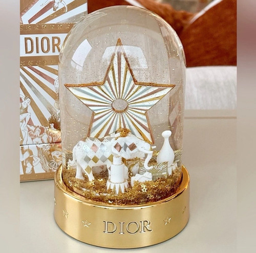 Dior holidays gold snow - holidays, globe