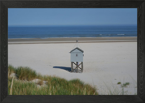 Beach hut sandy - a,