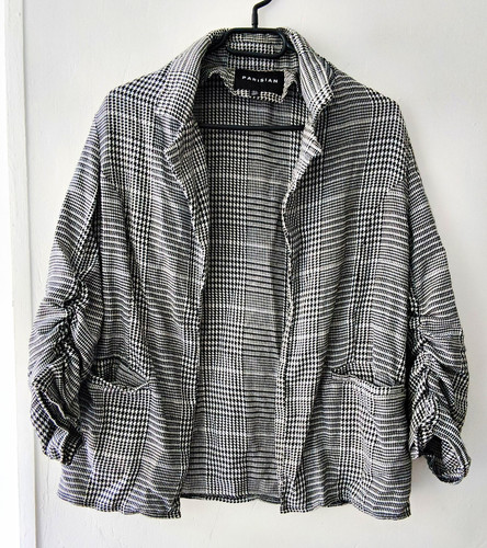 Parisian houndstooth ruched - parisian,