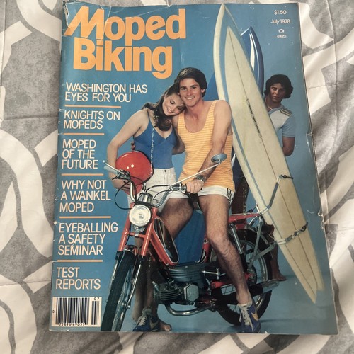 Moped biking magazine july - moped,