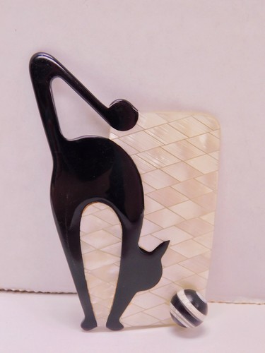 Vintage lea stein paris black - vintage,