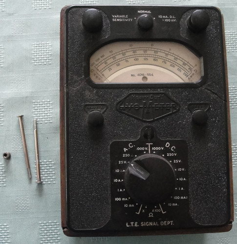 Vintage avometer heavy - vintage, duty