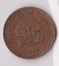 (H216-59) 1976 PNG 2 TOEA coin (BI) 