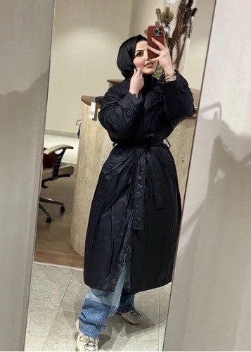 Zara puffer coat long - puffer,