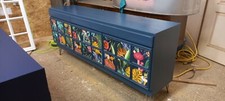 midcentury sideboard Painted