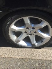 MERCEDES C CLASS C220 CDI 11-14 ALLOY WHEELS WITH TYRES 225/45R18