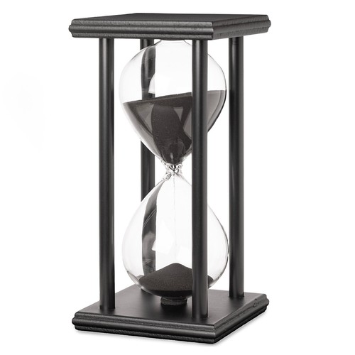 Elegant black wood - wood, sand