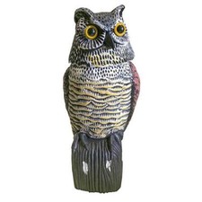 Large realistic owl decoy - realistic,
