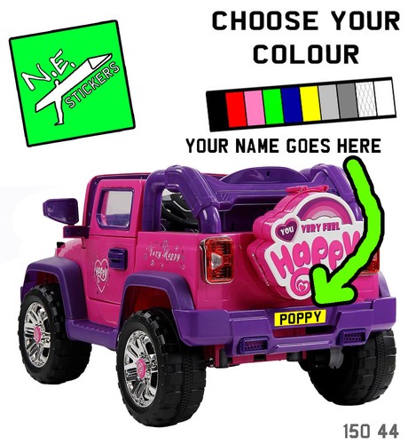 Kids children number plate - number,