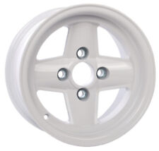 Revolution 4 Spoke Motorsport Alloy Wheel 9x13 ET-12 White for Ford Group 4