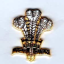 Enamel Lapel Badge ROYAL