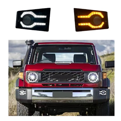 Led drl with turn signal - turn, fog
