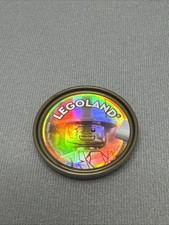 Legoland CA NY FL Mr. Gold Pop Badge RARE Limited Edition