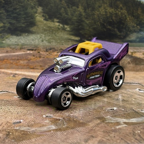Hot wheels fiat 500c - fiat, purple