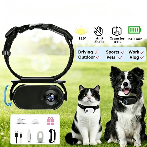 1080p dog cat collar - 1080p, &
