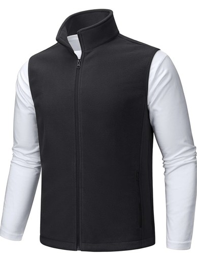 Mens gilet fleece - gilet, outerwear