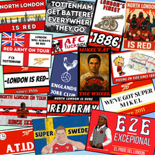 50x Arsenal football Stickers