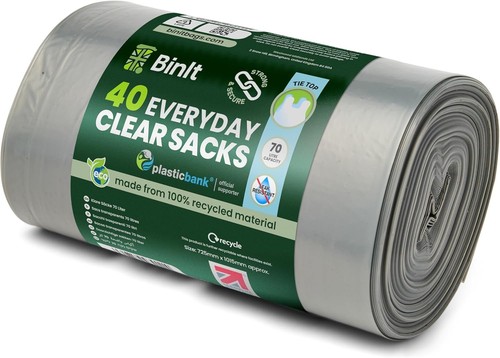 Eco friendly clear 70l - eco-friendly,