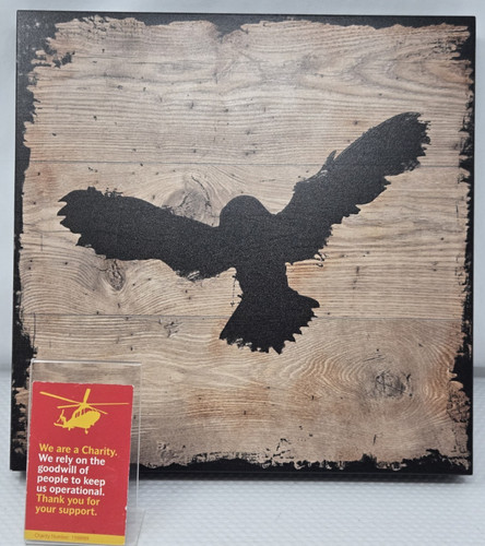 Ikea bjornamo faux wood owl - ikea,