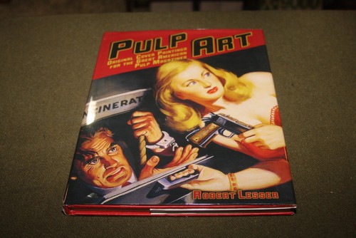 Pulp art original - art, cover