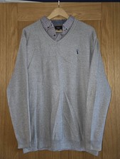 Next mens Mock shirt v-neck