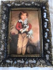 Vintage Silk-screen in a Bronze Frame, Artur William