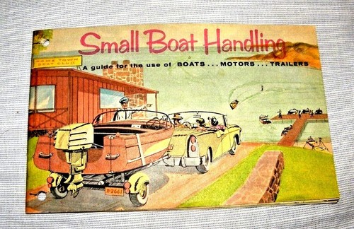 Vintage booklet small boat - small,
