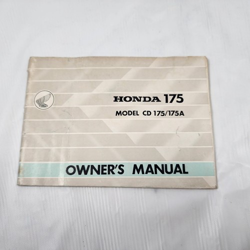 Original 1969 honda cd175 175a - 1969,