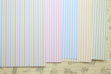 Mini Pastel Stripes Gingham