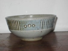 cornish studio pottery bowl