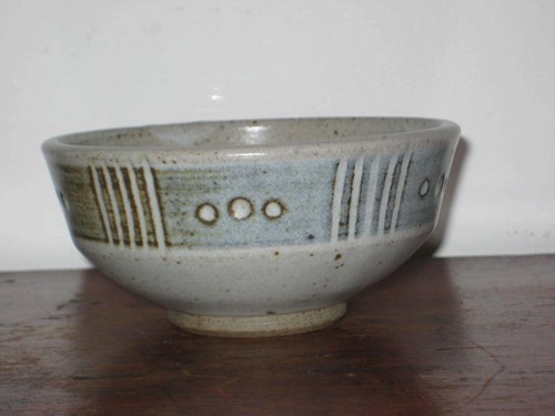 Cornish studio pottery bowl - pottery,