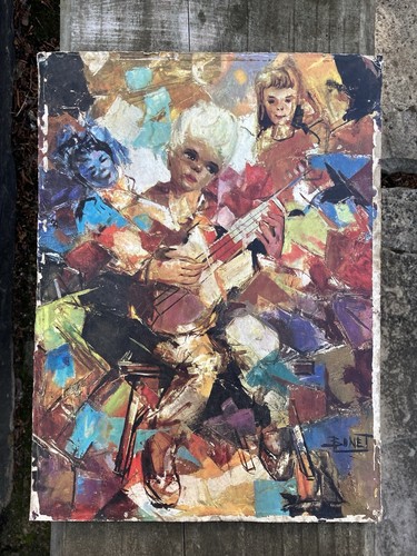 Vintage art print - art, on