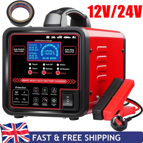 Heavy duty battery charger 15a - battery,