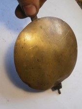   brass faced antique longcase