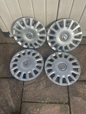 Vauxhall  Corsa D 14" Wheel Trims Hub Caps  x 4 P/N 13211853  Genuine Used Part