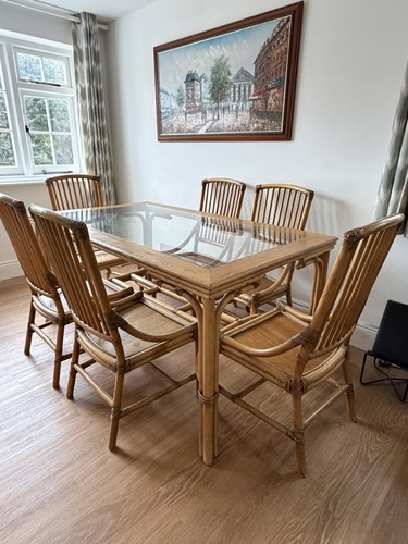 Vintage angraves cane table - cane,